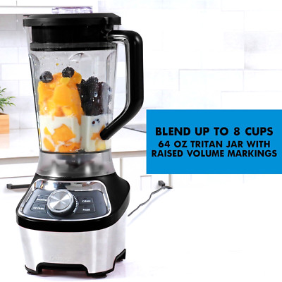 Kenmore 8 Cup Countertop Blender 64oz Smoothie Maker Ice Crusher Variable Speed