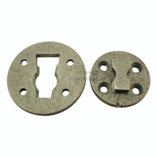 Piastre di bloccaggio per pianoforte a coda stile Steinway gambe di fissaggio a grands coppia di 3