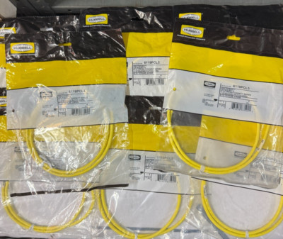 8 Hubbell 6119PCL3 Patch Cord 3' Cat6 6100 Cross Connect Category 6 Cable Lot