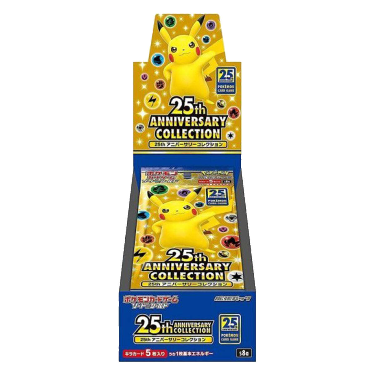 Pokemon 25th Anniversary Collection s8a Booster Box Japanese