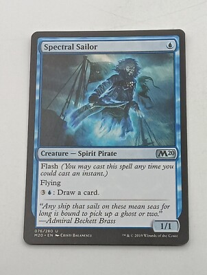 Magic the Gathering Einzelkarte Spectral Sailor bespielt