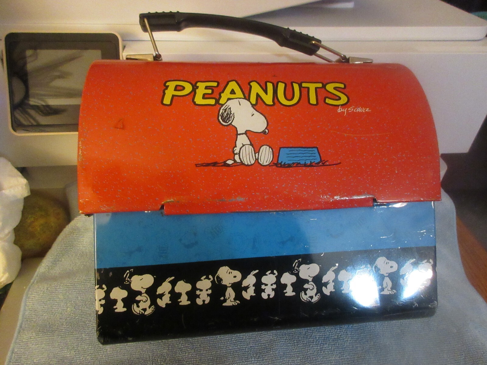 Vintage Peanuts Metal Lunch Box eBay