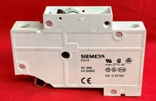 SIEMENS CIRCUIT BREAKER 5SX2 1 POLE 277 MAX VAC