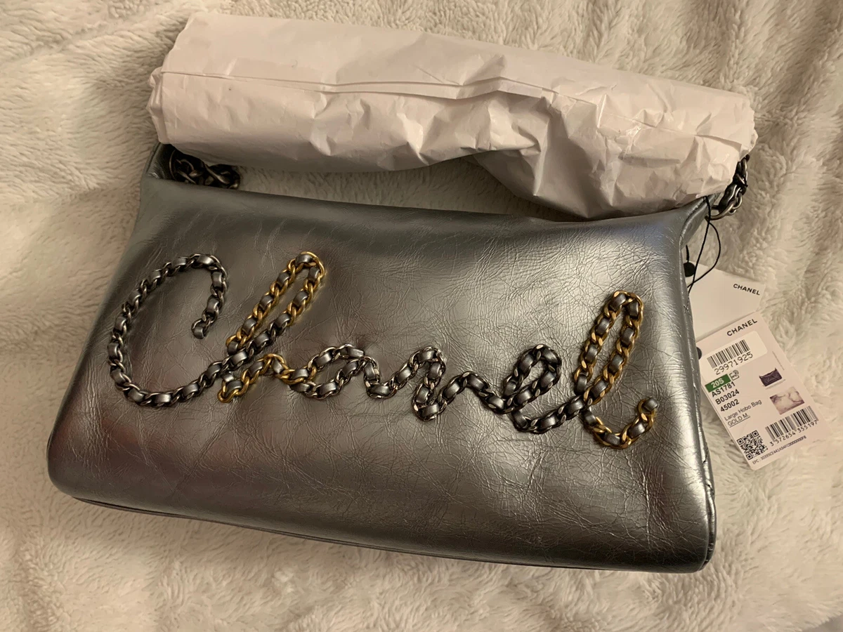 Chanel Large Button Up Hobo