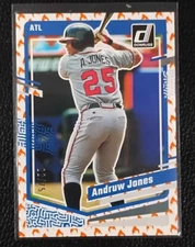 2023 Donruss Andruw Jones ON FIRE 22/75 Variation SSP LEGEND Braves #200