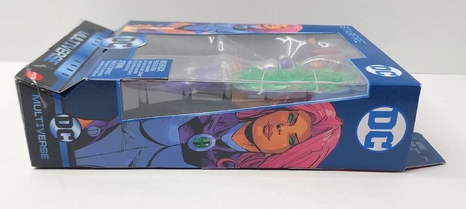 Boneco de ação DC Multiverse - Starfire - 6" - Click & Connect Ninja Batman BAF - Imagem 4 de 4