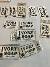 Vintage  c. 1930’s IVORY SOAP Wrappers Advertising Packaging