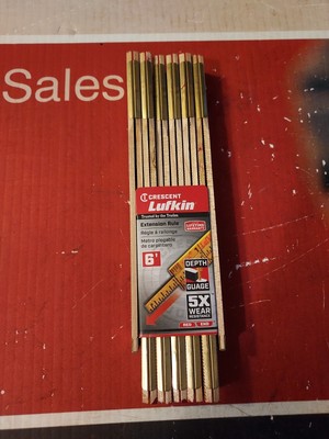 CRESCENT LUFKIN TAPE RULER 6''