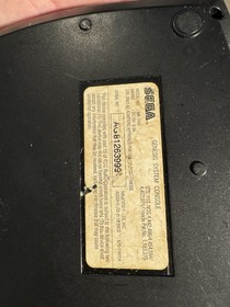 Sega Genesis model 3 mini SG video game system MK-1461 NO CABLES UNTESTED