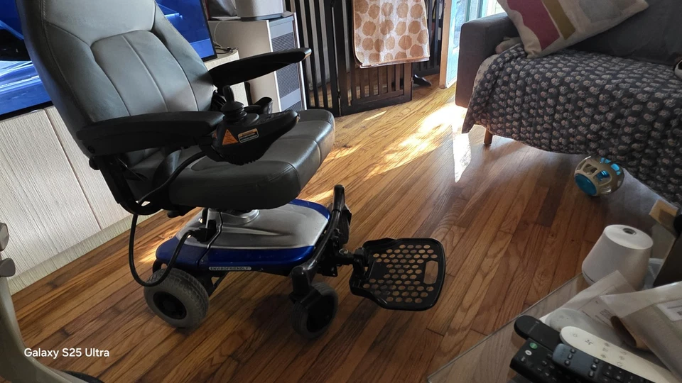 Silla eléctrica Smartie, azul Foto 4 de 4