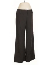 AB Studio Women Brown Dress Pants 2