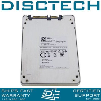Dell YM2P4 / Plextor Liteon LCT-256M3S-41 256GB 2.5in 6Gbps SATA SSD