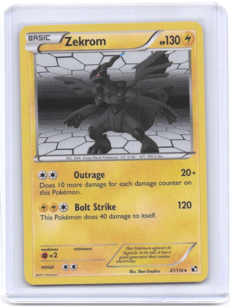 Black and White #47/114 Zekrom