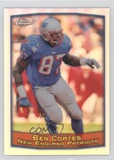 1999 Topps Chrome Refractor Ben Coates #59 3c7