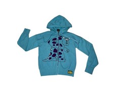 Disney Pixar Monsters, Inc. Sully Women's Knit Zippered Hoodie Size M EUC