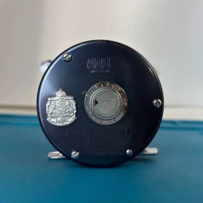 ABU Ambassadeur 4500C Classic Blue Gray Baitcasting Reel Sweden