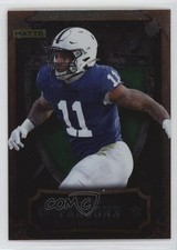 2021 Wild Card MATTE Blaster Box Black Foil - Green Micah Parsons Shield 14dq