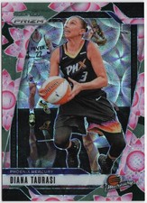 2024 Panini WNBA Prizm #58 DIANA TAURASI Lotus Flower FOTL 3/3 Jersey Number SSP