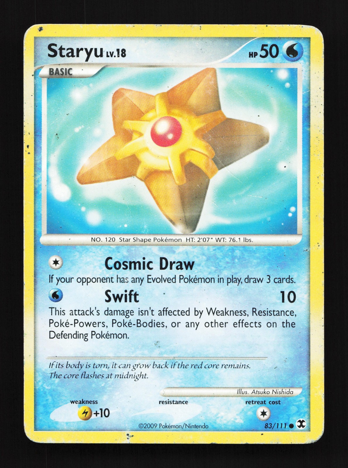 Staryu 83/111 Rising Rivals HP Pokemon Card TCG