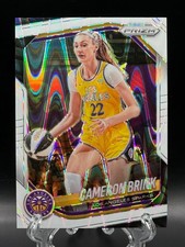 Cameron Brink 2025 Panini Prizm WNBA White Seismic Prizm #87 Sparks