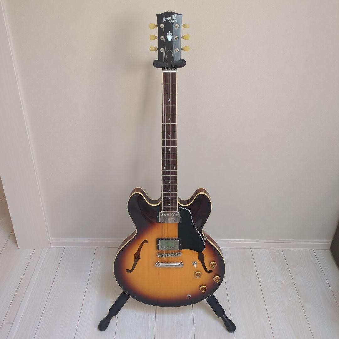 Orville by Gibson ES-335 Electric Guitar 1993 57 Classic Pickups Fret Wear
