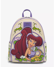 Loungefly Disney Hercules Megara Floral Mini Backpack - NEW with Tags