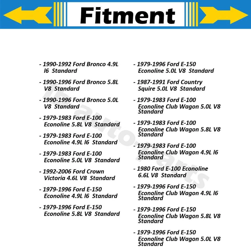 Eje trasero todas las juntas juntas juntas en U GMB para Ford Aerostar 1994 1995 1996 1997 Foto 2 de 4