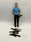 G.I. Joe Police Officer 1996 Hasbro With Accessories Pews Night Sticks Uniform