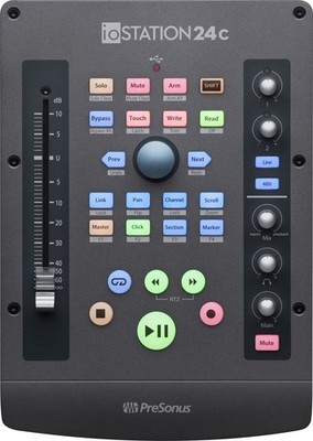 PreSonus ioStation 24c 2x2 192kHz USB Audio Interface Controller Production Live