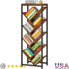 Tree Bookshelf 9 Tier Freestanding Organizer Storage Home Office Decor New