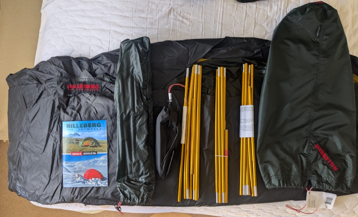 HILLEBERG SOULO RED LABEL NEW | eBay