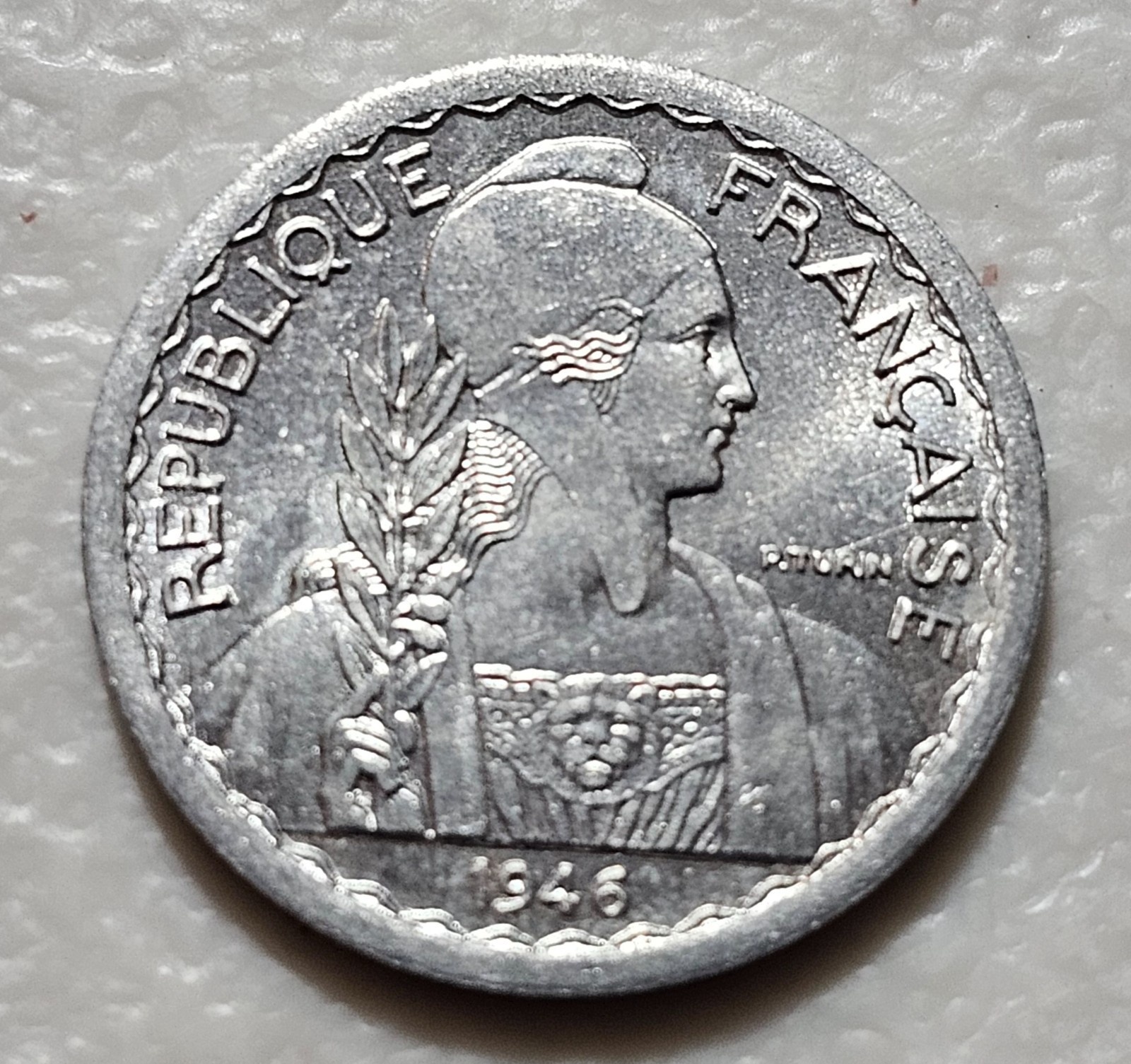 Indochina 5 Cents 1946B Unc