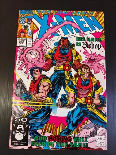 The Uncanny X-Men #282 - 283 (Marvel Comics November 1991) - 1st Bishop VF/NM