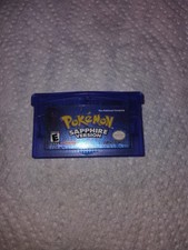 Pokémon Sapphire Version Nintendo Game Boy Advance OFFICIAL COPY