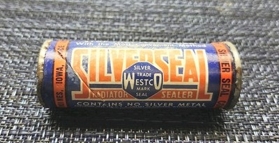 Silver Seal Radiator Sealer Westco Stop Leak SILVER SEAL NOS Original 3/4 Oz