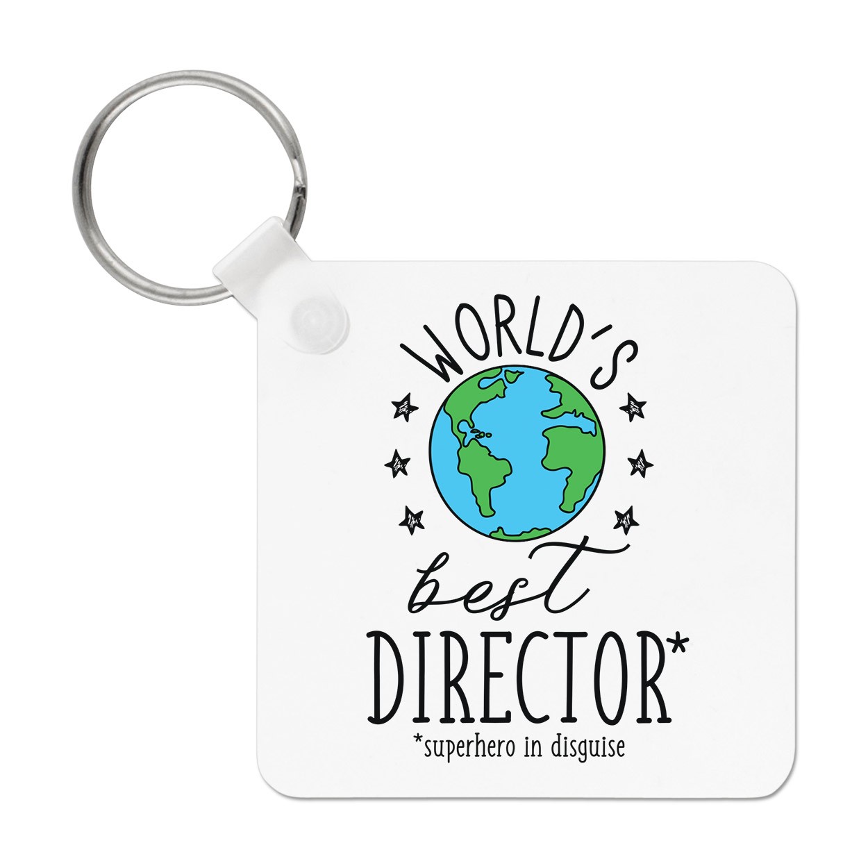 World's Best Director Keyring Key Chain Funny Joke Favourite Boss