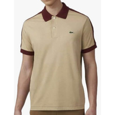 Lacoste Men's Short Sleeve Tape Detail Polo Shirt Vienois S