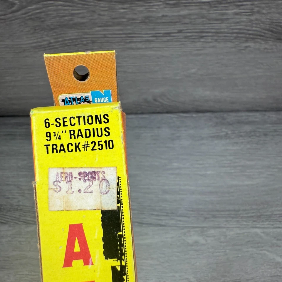 N Scale Atlas Lot of 5 Curved Track #2510 Nickel Silver 6 Sections 9 3/4" R - Image 3 of 4