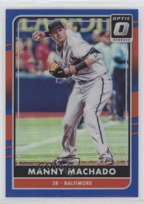 2016 Panini Donruss Optic Blue 49/149 Manny Machado #142 ma5