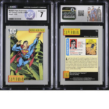 Modern Age Superman - 1992 Impel DC Comics DC Cosmic 18