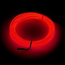 1m-5m Battery Operated Neon Led Light Glow El Wire String Strip Car Party Decor 1m-5m Battery Operated Neon Led Light Glow El Wire String Strip Car Party Decor