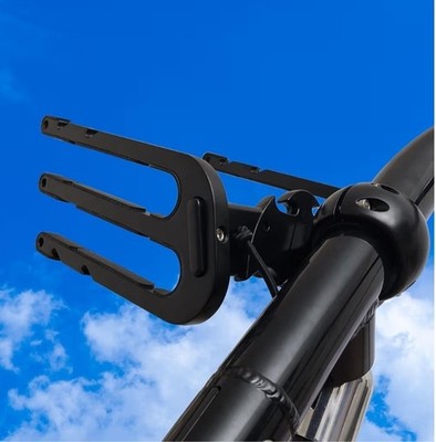 Wakeboard Tower Rack - Black Bat Design, 360° Adjustable, Fits 2.5'' Towers,...