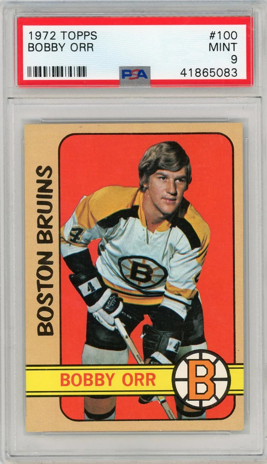 1972 Topps Bobby Orr #100 PSA 9