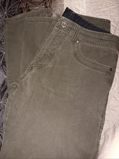 KUHL Revolvr Mens Pants Gray Straight Leg Size 34x36