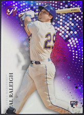2022 Topps Pristine Rookies /99 Purple Refractor #236 Cal Raleigh RC SP DUMPER 2