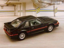 Ultra Rare 3rd Gen 1979-1993 Fox Body Ford Mustang 5.0 Gt 164 Scale Ltd Edit F