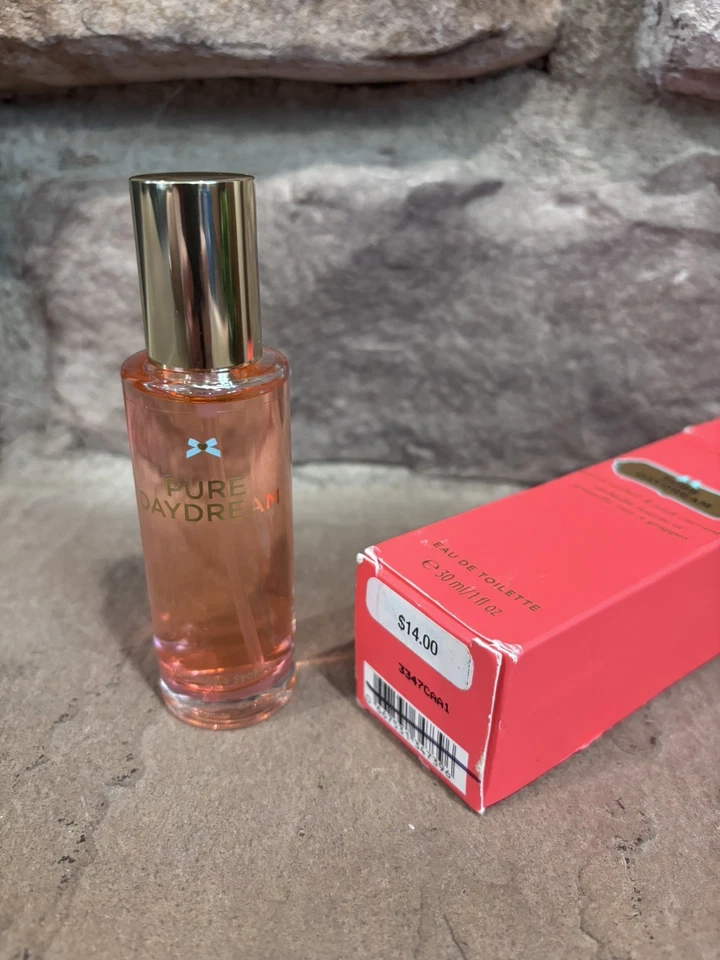 Victoria's Secret Pure DayDream Perfume Eau De Toilette 1.0 OZ Descontinuado Raro Foto 3 de 3