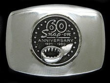 UD05114 NOS VINTAGE 1980  SNAP-ON TOOLS  SOLID SILVERBRONZE BTS BELT BUCKLE