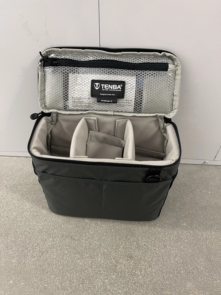 Tenba Tools BYOB 10 - Bag Insert (Black)- Turns any bag into a camera bag - Image 3 of 4