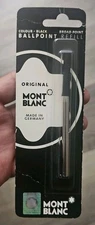 Montblanc BlBall Point Pen Refill Black Broad Point Made In Germany 15152